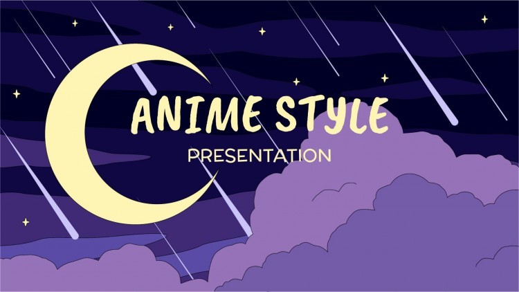 Anime - Powerpoint Template Incl. bright & clean - Envato Elements