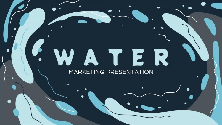 google presentation water theme