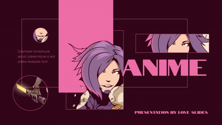 Samurai Anime Minitheme  Google Slides & PowerPoint Template