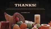 Black Rustic Thanksgiving - Holidays Black Rustic Thanksgiving - Holidays