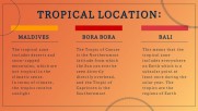 Bright Orange Tropical | Free Google Slide Theme