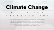 Gradient Climate Change | Free Google Slide Theme
