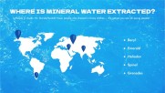 Mineral Blue Water | Free Google Slide Theme