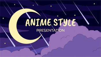Purple Anime Style - Anime