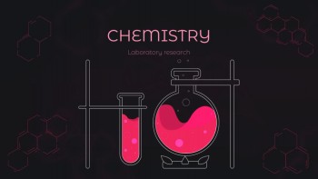 Black Minimalist Chemistry - Chemistry