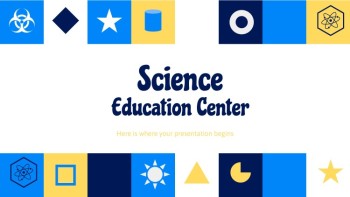 Blue Colorful Science - Science