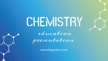 Blue Gradient Chemistry - Education