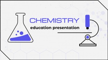 Blue Minimalist Chemistry - Chemistry