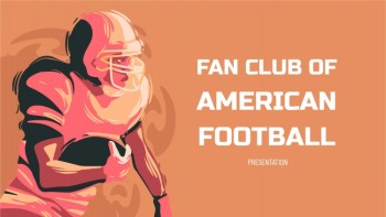 Brown Retro American Football - American Football