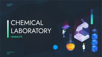 Colorful Chemistry Laboratory - Chemistry