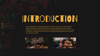 Dark Colorful Kwanzaa - Holidays Dark Colorful Kwanzaa - Holidays