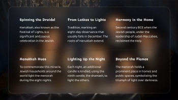 Dark Modern Hanukkah - Holidays Dark Modern Hanukkah - Holidays