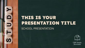 Education Orange School Presentation - Education