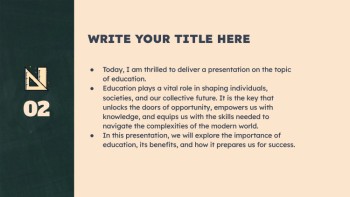 Education Orange School Presentation - Education Education Orange School Presentation - Education