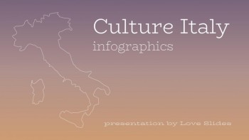 Gradient Infographics Culture Italy - Italian