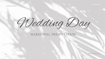 Gray Minimal Marketing Wedding - Wedding