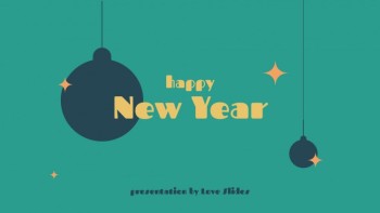 Green Happy New Year - New Year