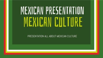 Green Mexican Culture - Mexican