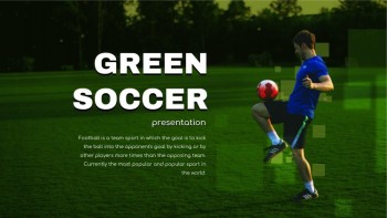 Green Professional Soccer - Soccer