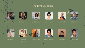 Green Stylish Graduation - Education Green Stylish Graduation - Education