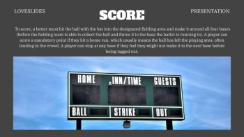 Free Baseball Google Slides Themes and Templates | Loveslides.com