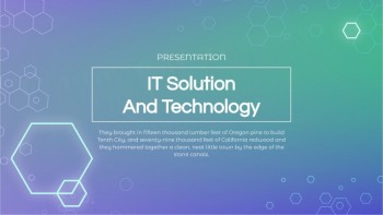 IT Solution And Technology - Technology