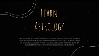 Dark Learn Astrology - Education