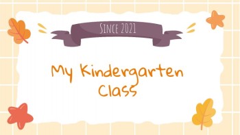 My Kindergarten Class - Kindergarten