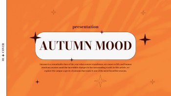 Orange Retro Autumn - Seasons
