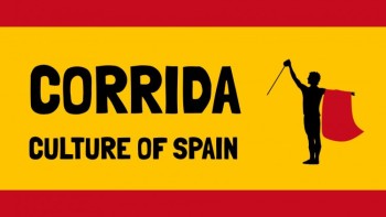 Red and Orange Corrida - Spanish