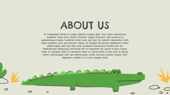 Simple Pastel Funny Animals - Education Simple Pastel Funny Animals - Education