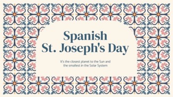 Spanish St. Joseph's Day - Spanish