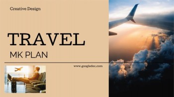 Stylish Marketing Travel Plan - Travel