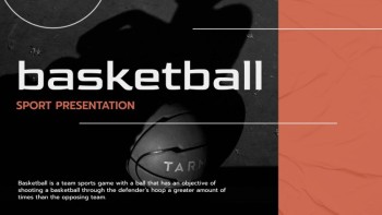 Stylish Muted Basketball - Basketball