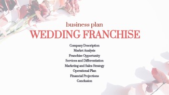 Wedding Floral Franchise - Marketing