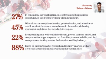 Wedding Floral Franchise - Marketing Wedding Floral Franchise - Marketing