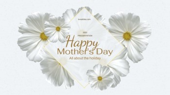 White Simple Mother's Day - Mother's Day
